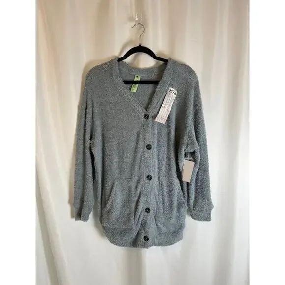 Honeydew Intimates Gray Morning Bliss Cardigan, Small - Picture 2 of 9